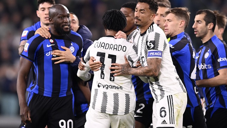 Inter voelt zich bestolen door lelijk einde: 'Zo juicht Lukaku altijd'