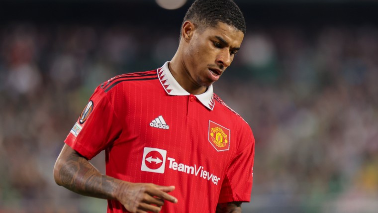 Fikse tegenvaller voor Ten Hag: Rashford meerdere wedstrijden aan de kant