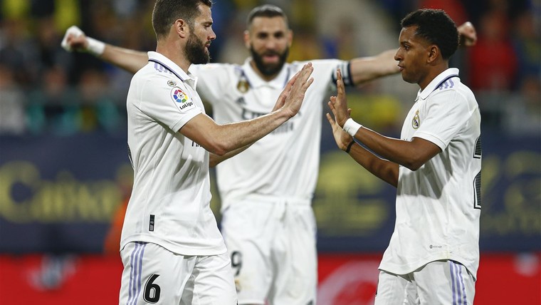 Real Madrid weet ook zonder goals van Benzema of Vinícius te winnen