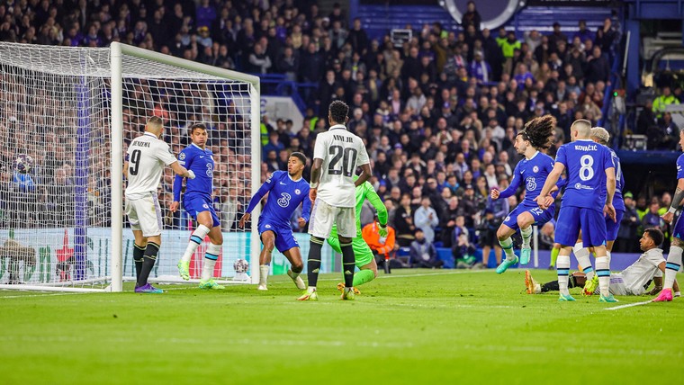 Chelsea blaft maar bijt niet: Rodrygo schiet Real Madrid naar halve finale