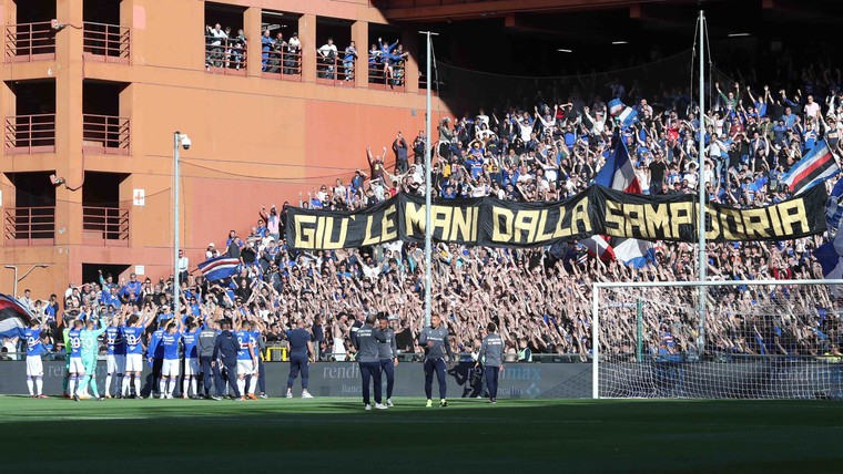 Hommeles bij Sampdoria: zelfs spelers komen in opstand