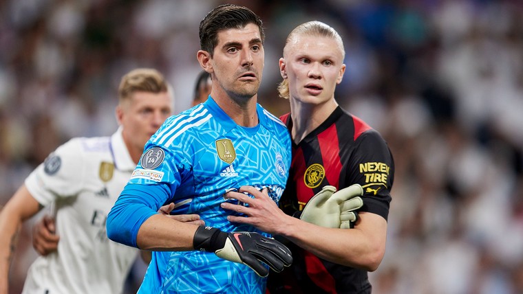 Tevreden Courtois legt Haaland-plan voor 'vroege finale' uit