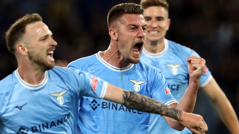 Lazio voorkomt blamage en mag nog hopen op plek twee