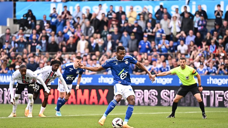 Strasbourg-sensatie jaagt op record in Ligue 1 én Mbappé en Lacazette