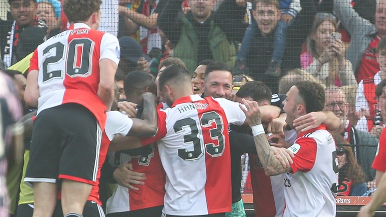 Feyenoord stelt zestiende landstitel veilig met klinkende zege op Go Ahead