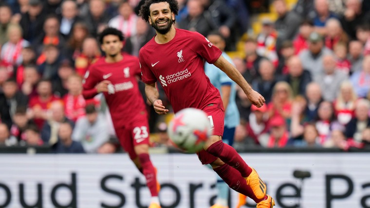 Salah nestelt zich met hattrick aan assists in fraai rijtje