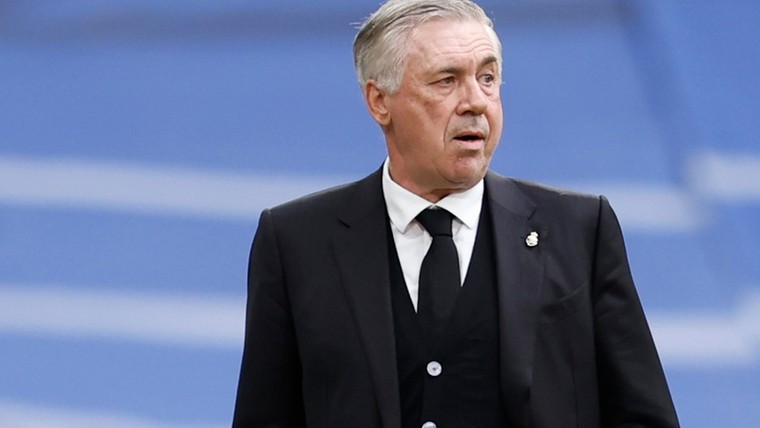 Real Madrid-trainer Ancelotti is niet blij met dit seizoen