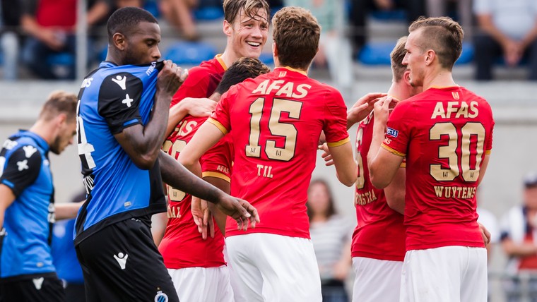 Club Brugge oefent tegen Feyenoord en speelt traditionele wedstrijd tegen AZ