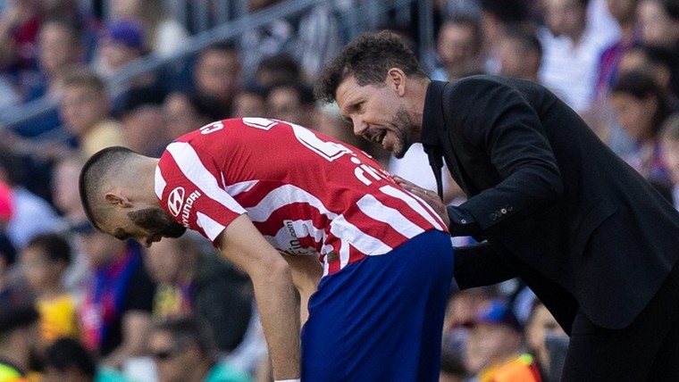 Bevestiging Simeone: Atlético-aanvaller kan naar Barcelona