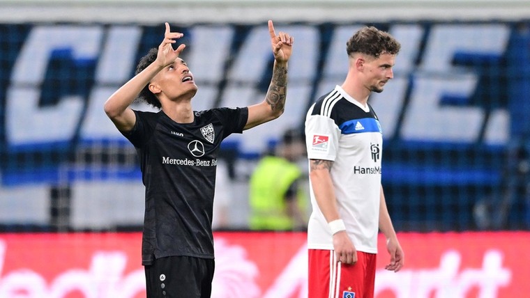 Stuttgart veroordeelt HSV tot zesde jaar in Tweede Bundesliga