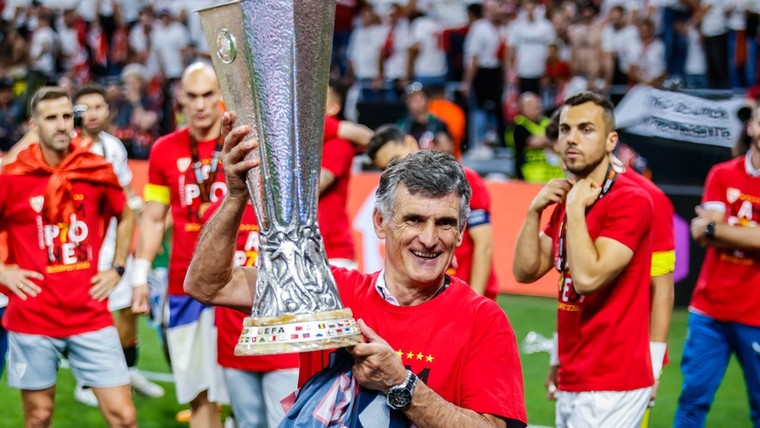Sevilla komt na winst Europa League met nieuws over succestrainer