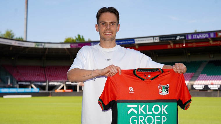 NEC troeft buitenlandse clubs af met Larsen: 'Hij droomt van de Eredivisie'