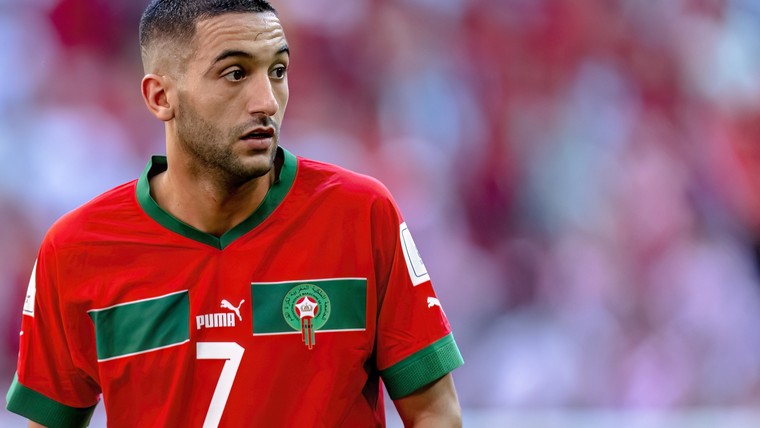 Scorende Ziyech kan enorme ketser van Marokko-doelman niet wegpoetsen