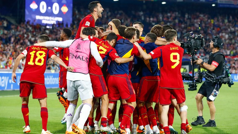 Spanje wint Nations League na strafschoppen tegen Kroatië