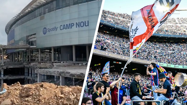 Camp Nou verandert in ruïne: werkzaamheden in volle gang