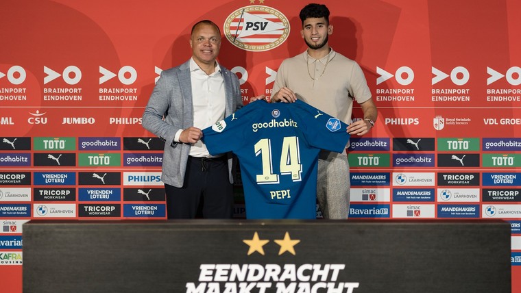 Pepi is PSV'er: spits tekent voor vijf jaar