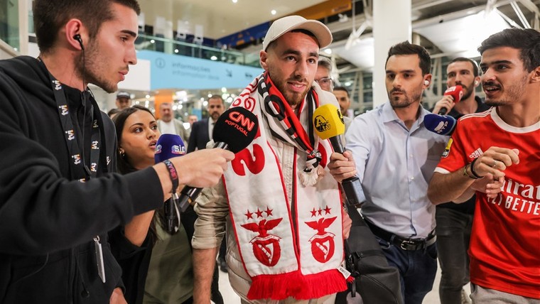 Kökçü geniet op training Benfica: 'Alsof ik nog bij Feyenoord speelde'