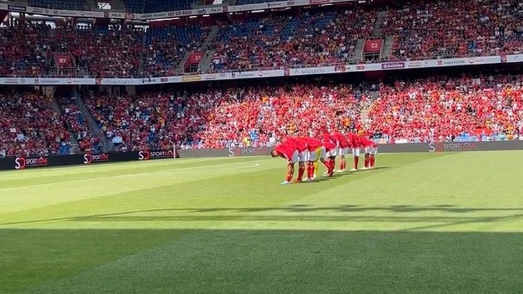 15.000 fans bij oefenduel in Bazel: Kökcü maakt kennis met de grootte van Benfica