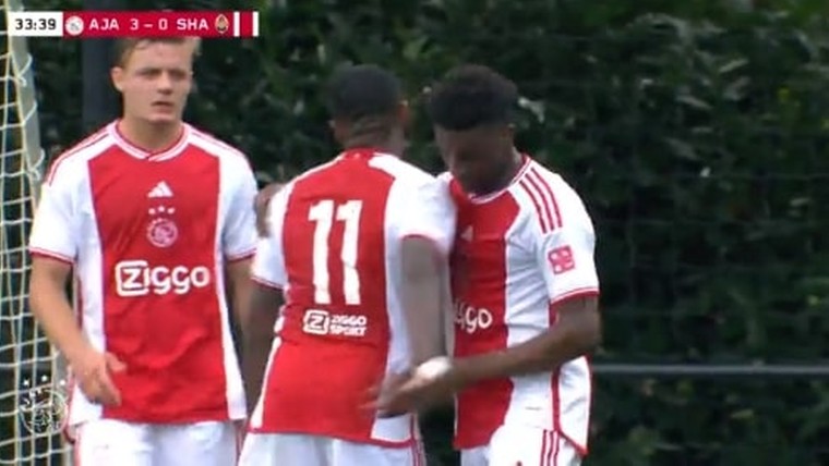 Flitsende start Ajax: 3-0 voorsprong op Shakhtar door Kudus en Bergwijn