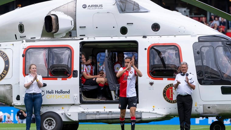 Zerrouki over spelen tégen Feyenoord: 'Ze bleven maar rennen'