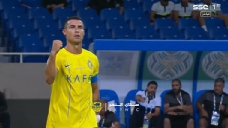 Niet te stoppen: Ronaldo weer goud waard voor Al-Nassr