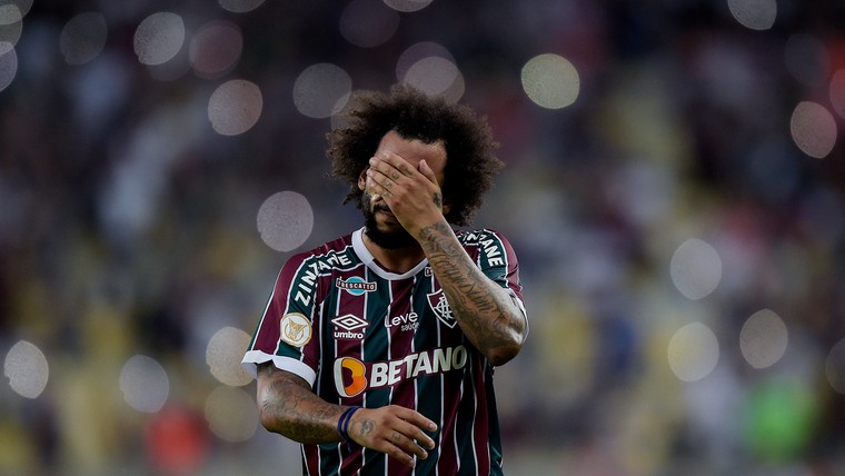 Marcelo in tranen nadat hij per ongeluk been tegenstander breekt