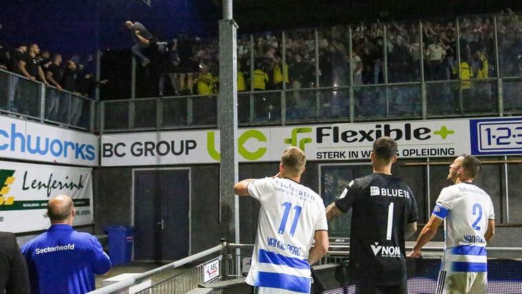 PEC Zwolle 'verafschuwt' misdragingen van eigen supporters