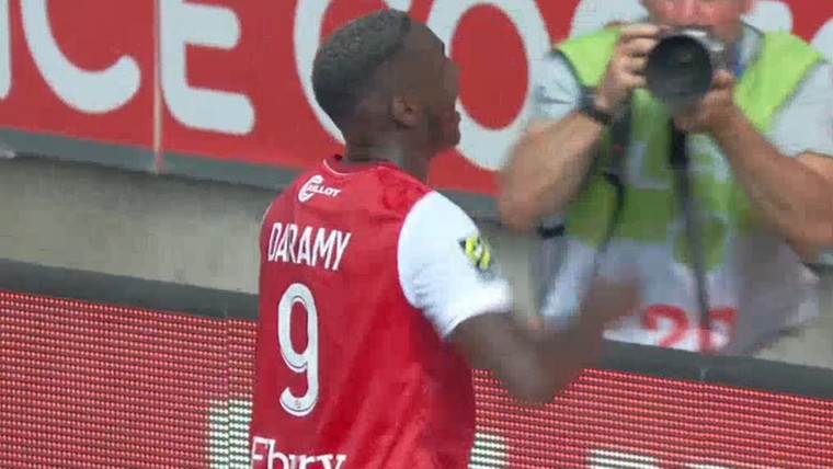 Daramy is los na Ajax-exit en scoort bij debuut in Frankrijk