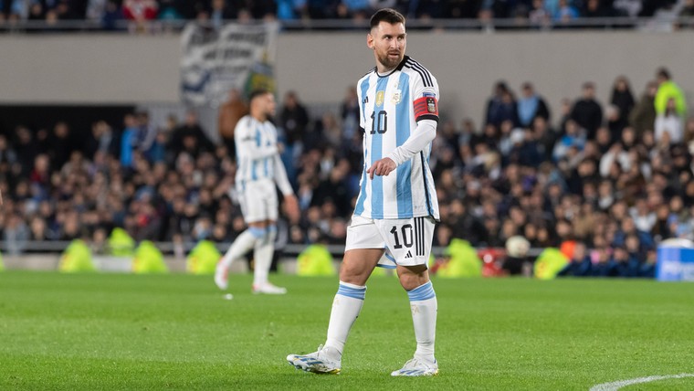 Matchwinner Messi gewisseld: 'Zal nog wel vaker gebeuren'