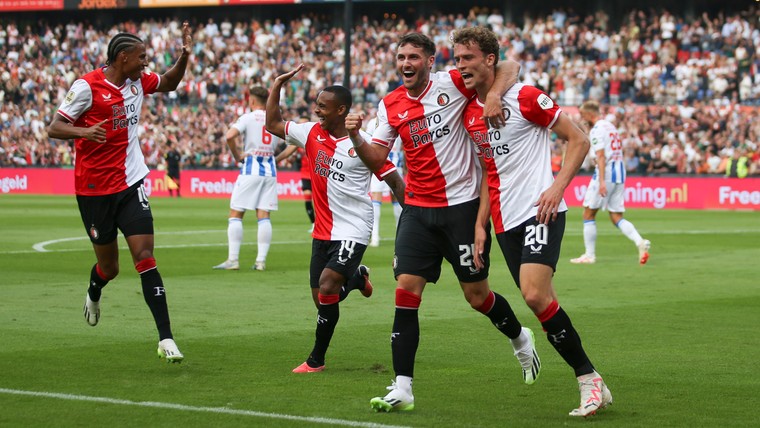 Feyenoord laat met zesklapper zien klaar te zijn voor de Champions League