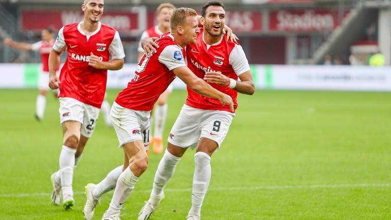 Pavlidis blijft maar scoren: AZ volgt voorbeeld PSV en FC Twente