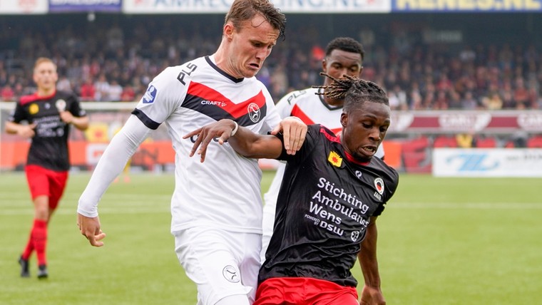 Almere City pakt eerste Eredivisie-punt ooit bij Excelsior