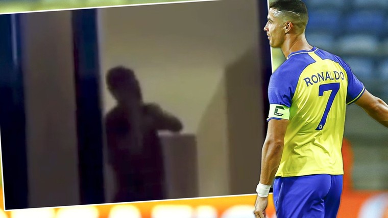 Ronaldo vraagt enorme fanschare voor hotel stil te zijn in verband met nachtrust