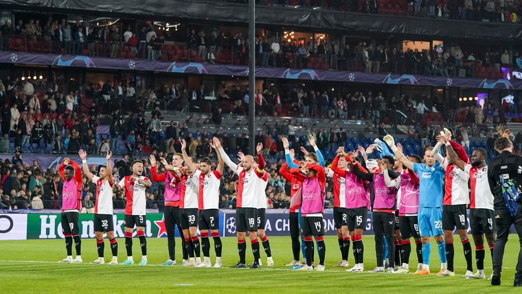 Feyenoord maakt eerste miljoenenklapper in Champions League