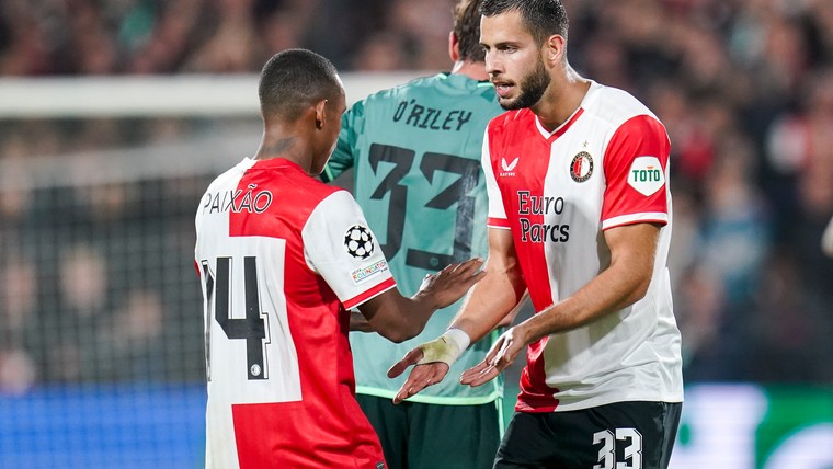 Feyenoord begint CL-poulefase voor het eerst met driepunter
