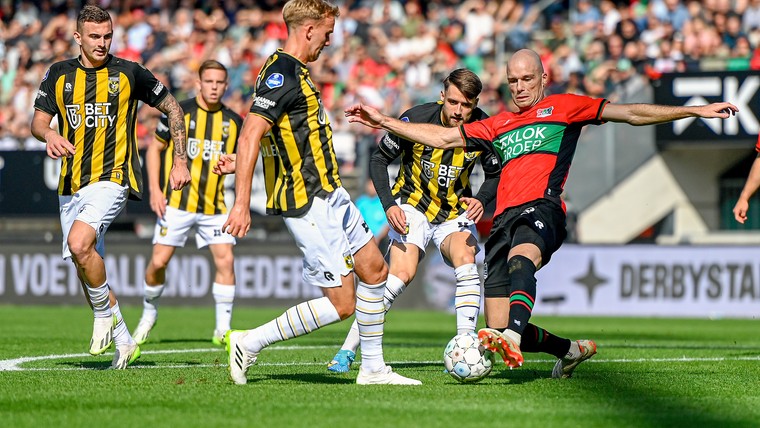 NEC weer onderuit tegen rivaal Vitesse: 'Dit is ongelooflijk'