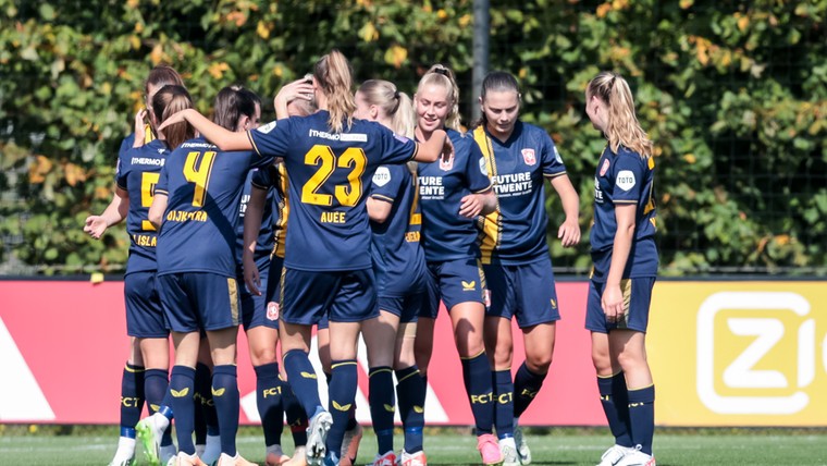 FC Twente Vrouwen nog één obstakel verwijderd van CL-deelname