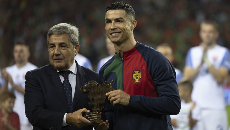 Zesde EK lonkt voor Ronaldo: 'De records jagen op mij, ik jaag niet op records'