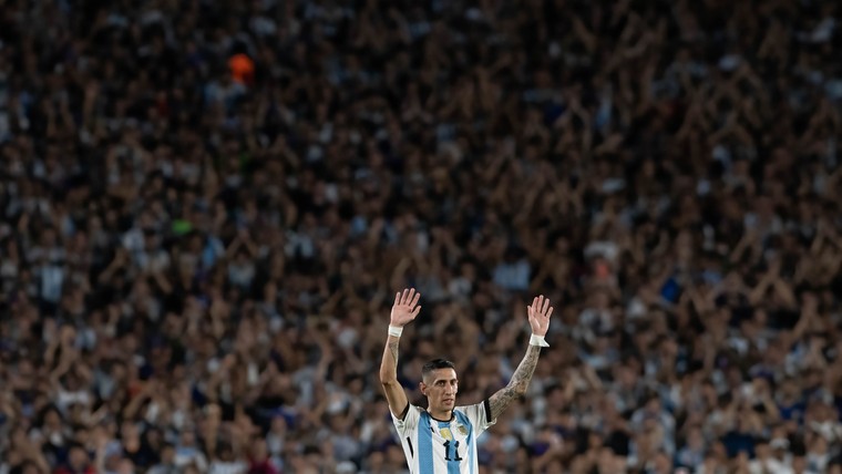 Wereldkampioen Di María kondigt afscheid als international aan