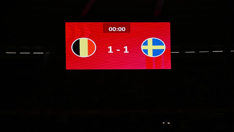 Ook sportief maakt de uitslag van België - Zweden niet zoveel meer uit