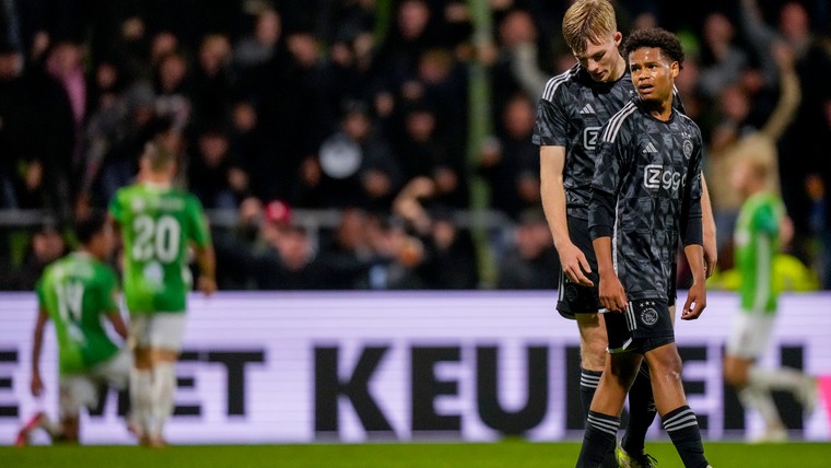Jong Ajax bezig aan slechtste KKD-seizoen uit historie