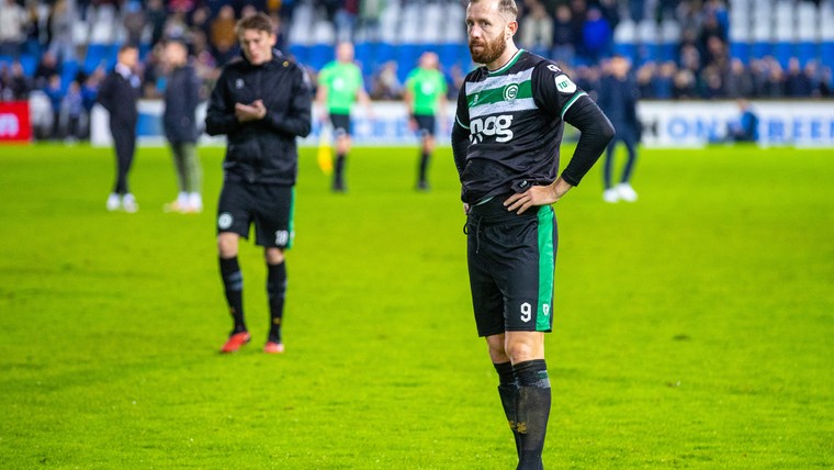 Groningen baalt van penalty: 'Dat zulke dingen dan ook nog tegen ons vallen…'