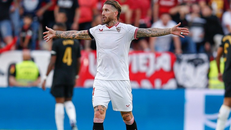 Goal afgekeurd, ruzie en spektakel: bijzonder weerzien Ramos met Real