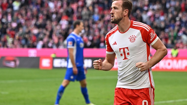 Wereldgoal van hattrickheld Kane hoogtepunt van achtklapper Bayern