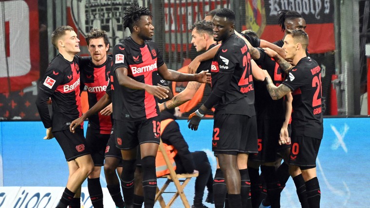 Succesploeg Leverkusen weer aan kop in Duitsland