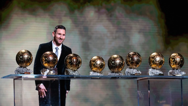 Dit zijn de cijfers achter de achtste Gouden Bal van Lionel Messi