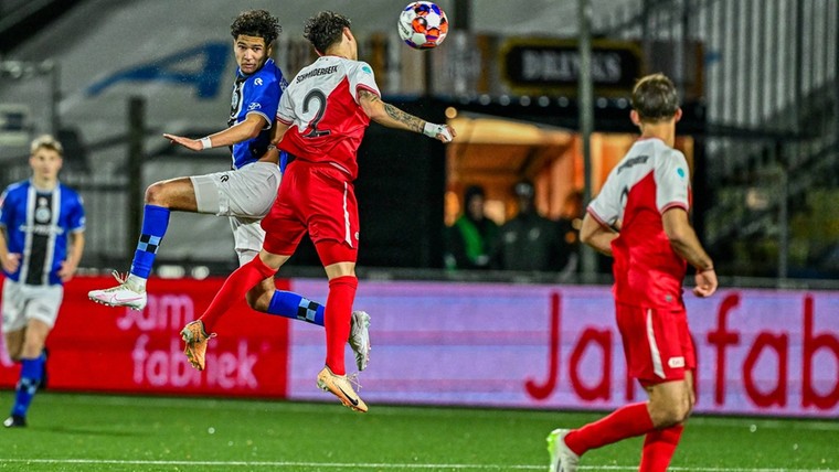Den Bosch geeft zege weg tegen reuzendoder Jong FC Utrecht