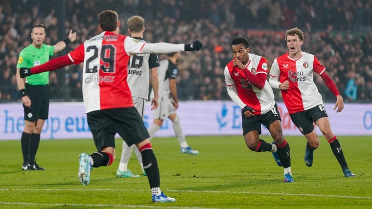 Feyenoord heeft in topper tegen AZ genoeg aan fraaie treffer Timber