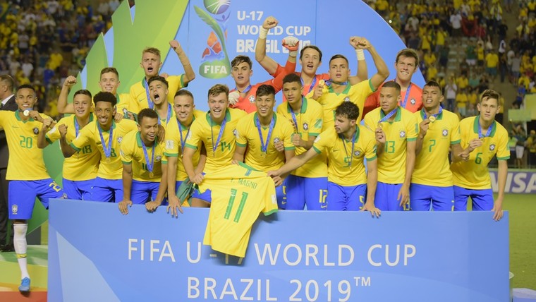 WK Onder-17: titelhouder Brazilië door, ook Ajax-talent meldt zich in knock-outfase