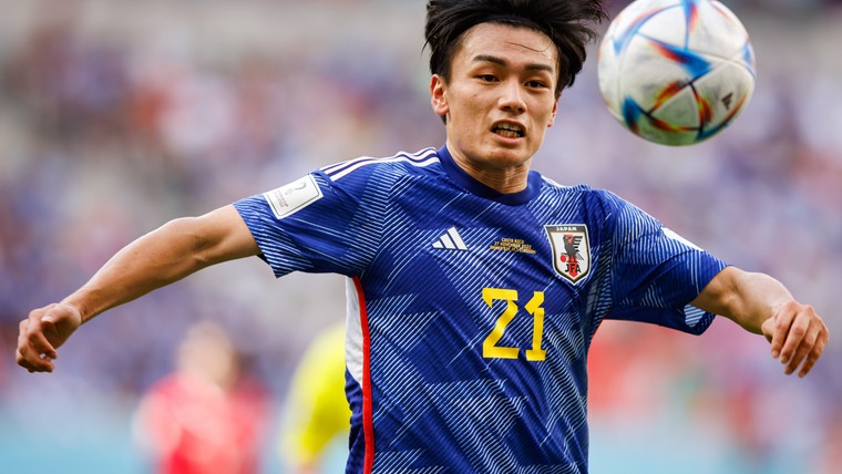 Feyenoorder Ueda blijft maar scoren voor Japan, ook Sugawara trefzeker